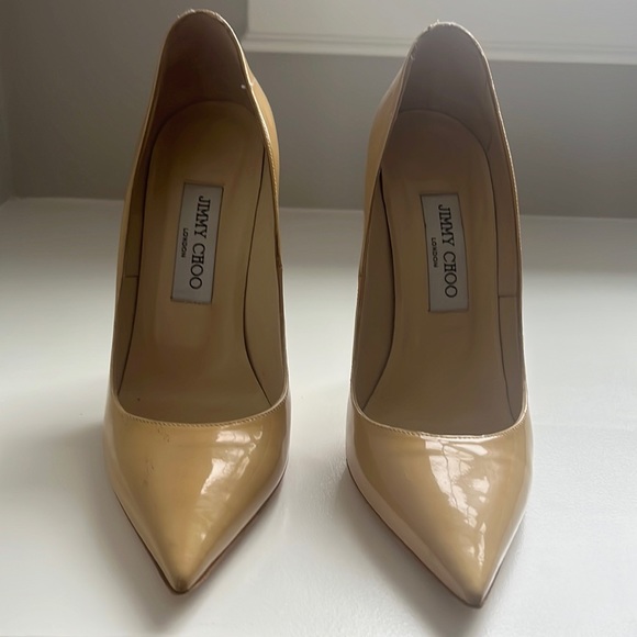 Jimmy Choo Anouk 120mm heels size 38 EUC - Picture 1 of 6